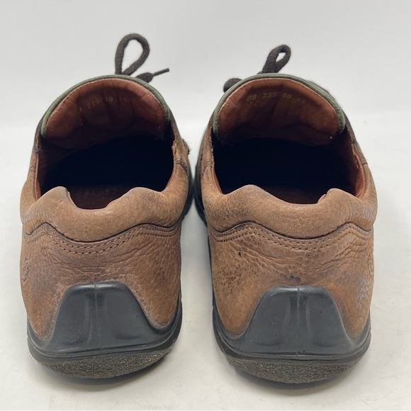 Ecco Fusion II Moc Toe Shoes Mens 10 EU 44 Brown Leather Lace Up Oxfords Casual main image 11